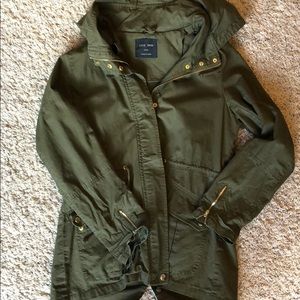 Love Tree Olive Green Anorak